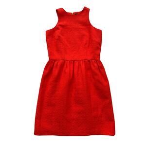 CYNTHIA STEFFE Women Lola Sleeveless Fit & Flare dress, Tangerine Size 2